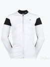 Charles Technical Zip Mid Layer Jacket White - J.LINDEBERG - BALAAN 2