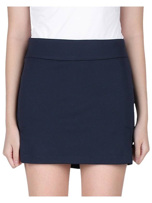 Women's Amelie H Line Skirt Navy - J.LINDEBERG - BALAAN 2