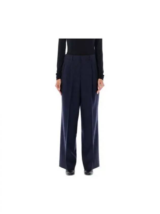 Straight Pants Navy - AMI - BALAAN 2