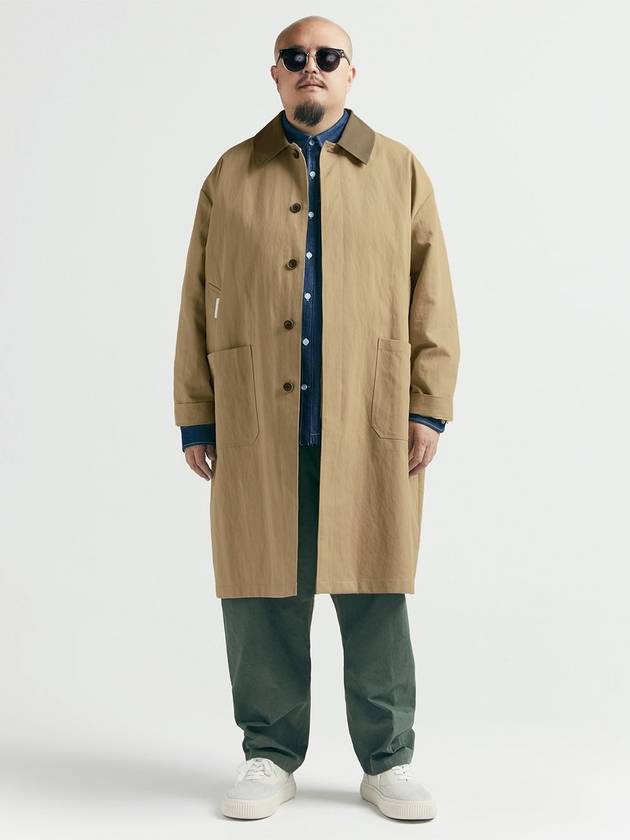 Good Weather Wide Coat Beige - BOOVOOM - BALAAN 1