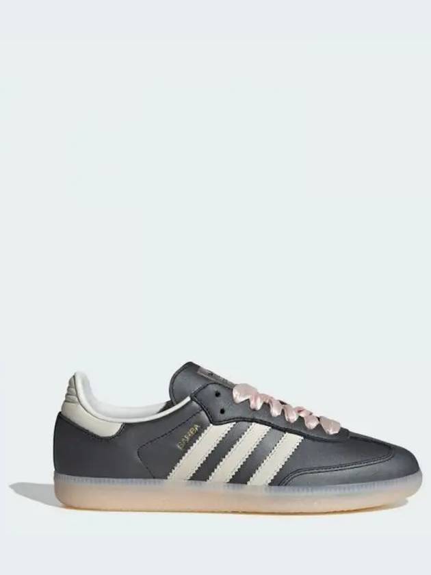 Samba OG Leather Low Top Sneakers Core Black - ADIDAS - BALAAN 2