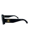 Eyewear Triomphe 07 Acetate Sunglasses Black - CELINE - BALAAN 4