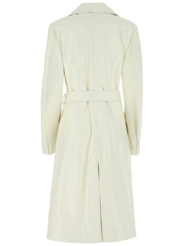 Lamb Leather Single Coat Ivory - BOTTEGA VENETA - BALAAN 3