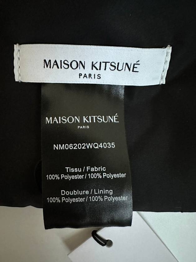 Padded muffler scarf NM06202WQ4035 black ONE SIZE - MAISON KITSUNE - BALAAN 7