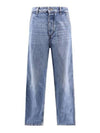 Denim Straight Jeans Blue - BOTTEGA VENETA - BALAAN 2