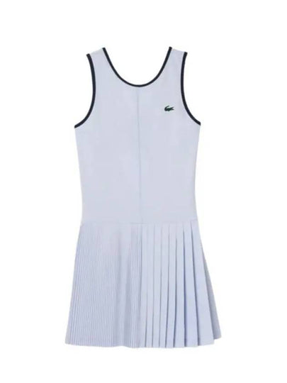 Sports Stretch Short Dress Light Blue - LACOSTE - BALAAN 2