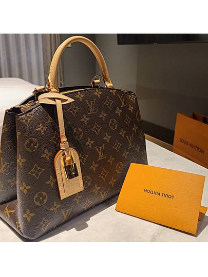 Grand Palais Monogram Strap Tote Bag Brown - LOUIS VUITTON - BALAAN 2