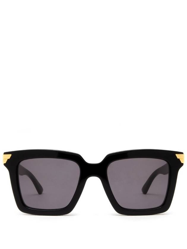 Square Sunglasses Black - BOTTEGA VENETA - BALAAN 2