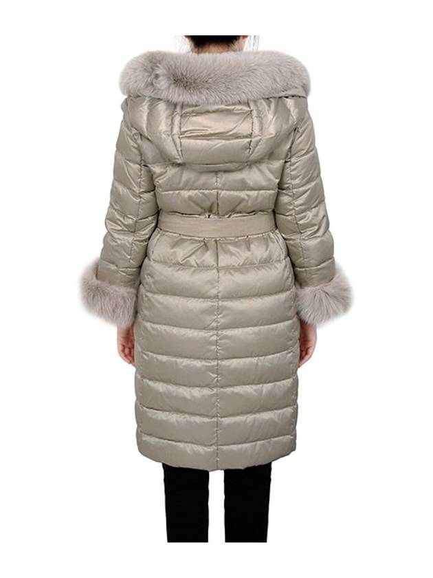 Luce Novef Reversible Cube Full Set Hooded Goose Down Jacket NOVEF 019 - MAX MARA - BALAAN 3