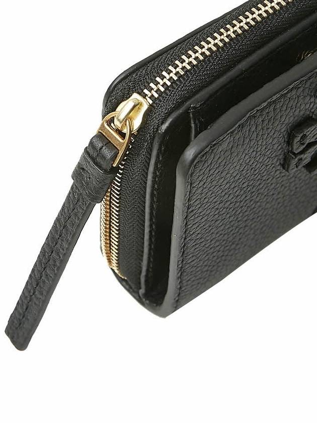 Women's McGraw Bifold Half Wallet Black - TORY BURCH - BALAAN 8