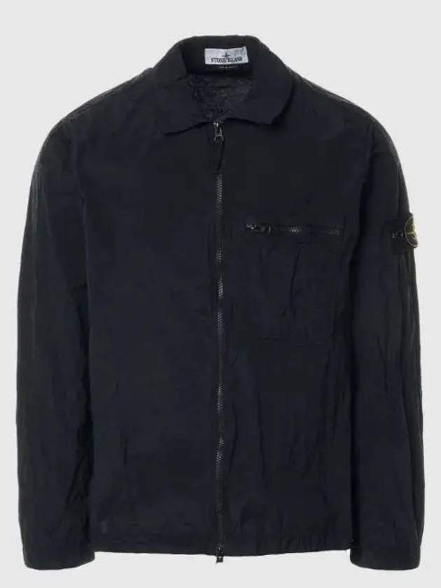 Nylon Metal Econyl Regenerated Zip-Up Jacket Black - STONE ISLAND - BALAAN 2