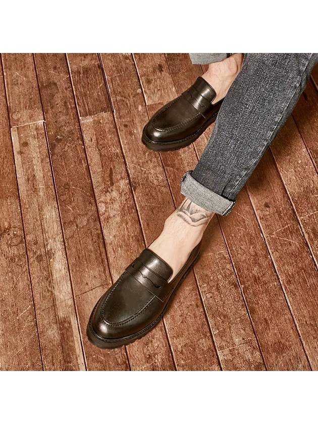 MF 0891 Causeway Cowhide Basic Penny Loafer Vanta Black - MIAMIPROJECT - BALAAN 2