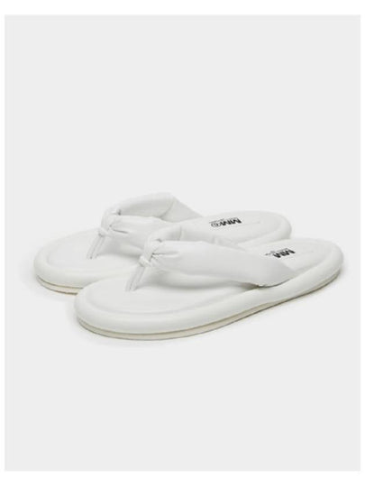 Padded Flip Flop White - MAISON MARGIELA - BALAAN 2