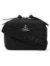 Melih Camera Cross Bag Black - VIVIENNE WESTWOOD - BALAAN 4