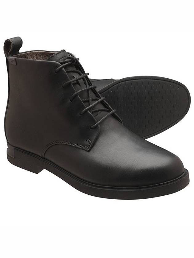 Iman Gore-Tex Lace-Up Ankle Middle Boots Black - CAMPER - BALAAN 3