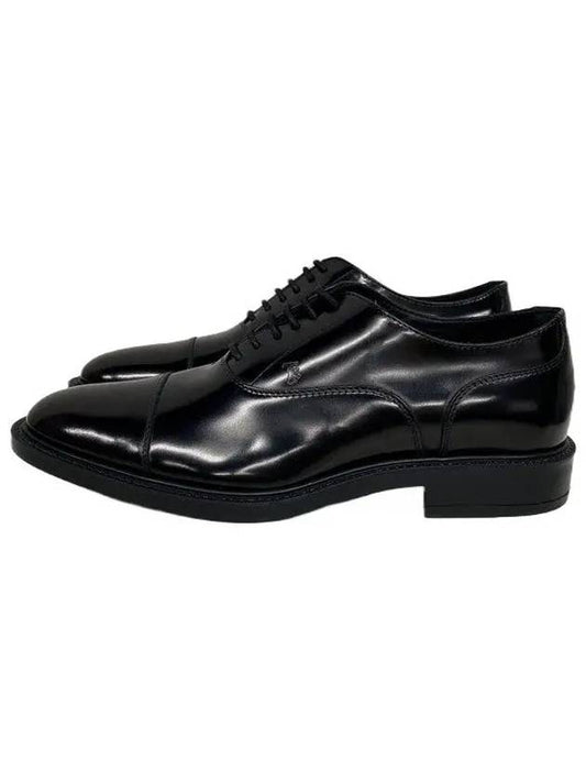 Men's Lace-Up Derby Shoes Black - TOD'S - BALAAN.
