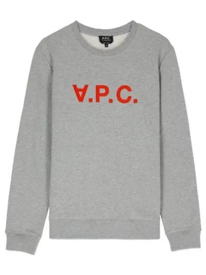 VPC Logo Crew Neck Sweatshirt Grey - A.P.C. - BALAAN 2