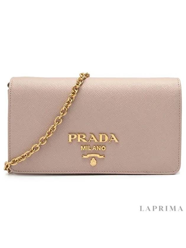 Saffiano leather mini shoulder bag 1BP023 NZV F0NZ2 - PRADA - BALAAN 4