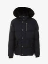 Threequarter Down Jacket Black Fox Fur Navy - MOOSE KNUCKLES - BALAAN 2