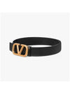 Valentino 5Y2T0Q90 ECU 0NO T0Q90 Garavani V logo gold belt - RED VALENTINO - BALAAN 4