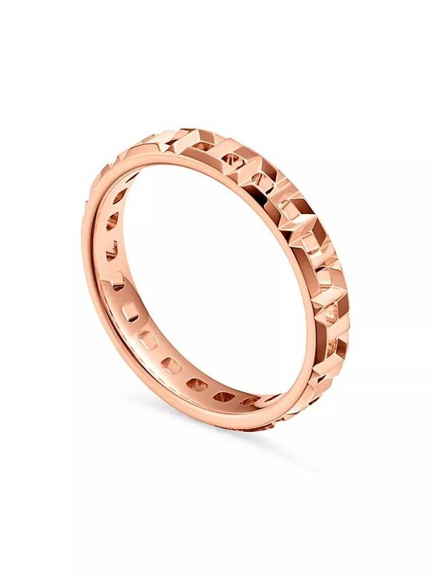 Tiffany T True Narrow Ring Rose Gold 63064947 - TIFFANY & CO. - BALAAN 2