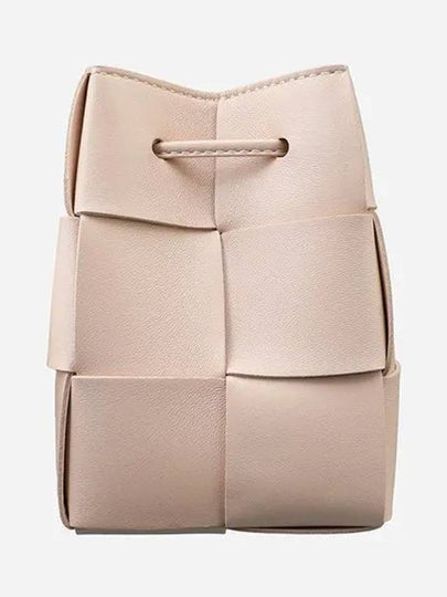 Intrecciato Cassette Small Bucket Bag Pink - BOTTEGA VENETA - BALAAN 2