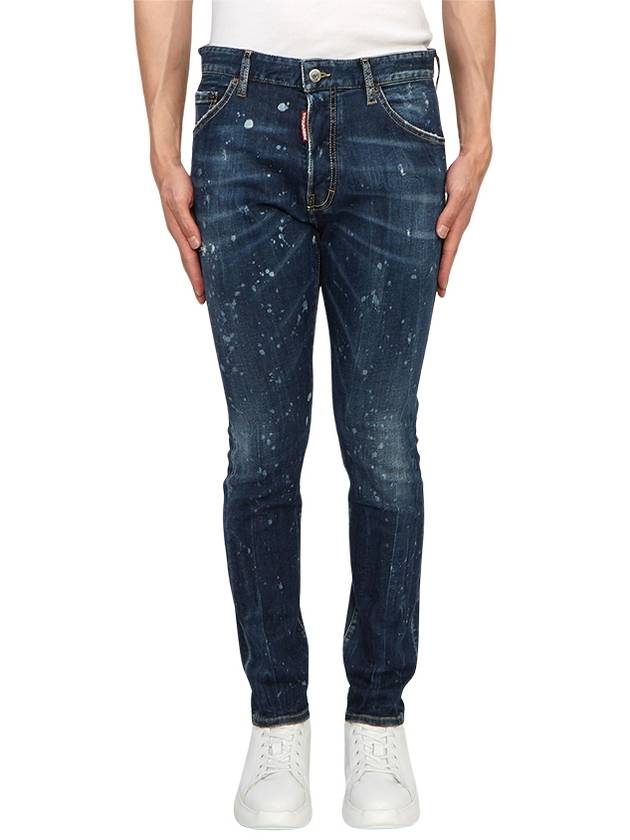 Dark Moldy Wash Cool Guy Jeans Navy - DSQUARED2 - BALAAN 2