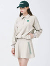 Windproof nylon skirt BEIGE - MONBIRDIE GOLF - BALAAN 1