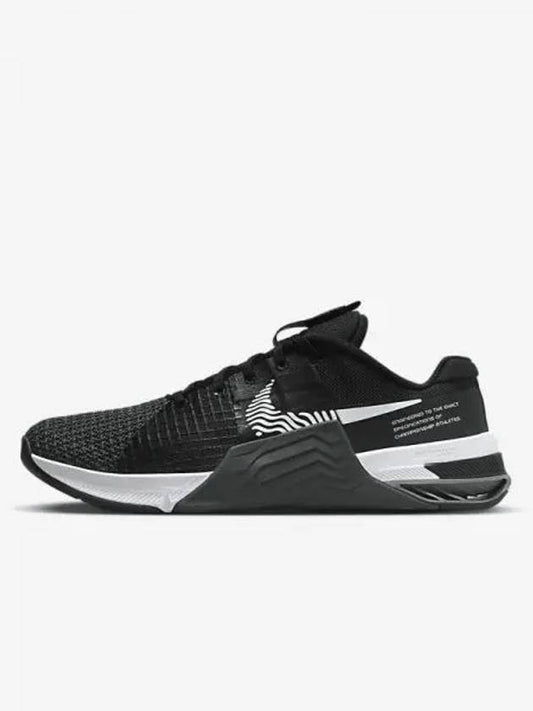 Men's Metcon 8 Low Top Sneakers Black - NIKE - BALAAN 2