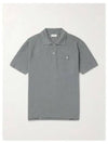 Bold Fox Head Patch Comfort Polo Shirt Grey - MAISON KITSUNE - BALAAN 2