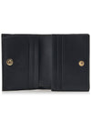 Women's Pegasus Logo Half Wallet Black - ETRO - BALAAN 11