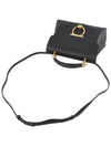 Ferragamo 21 H493 Margot Gancini gold top handle shoulder bag 33625Y - SALVATORE FERRAGAMO - BALAAN 4