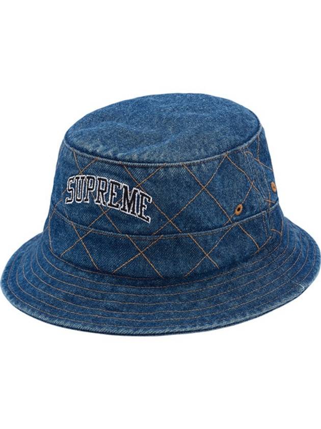 18FW Diamond Stitch Crusher Blue - SUPREME - BALAAN 1