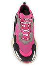 Triple S Low Top Sneakers Black Pink - BALENCIAGA - BALAAN 3