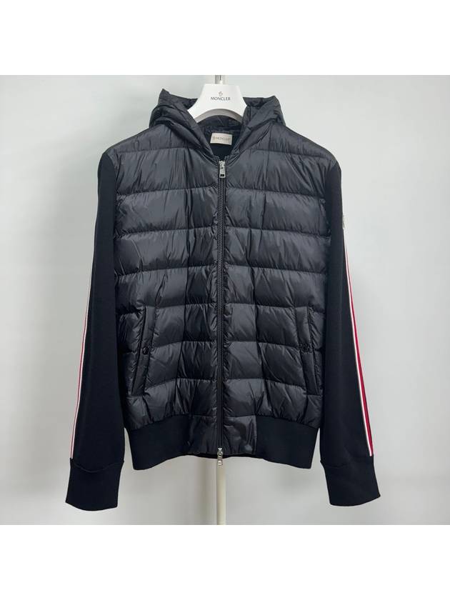 Padded wool hood black 9B00008M1131999 - MONCLER - BALAAN 1