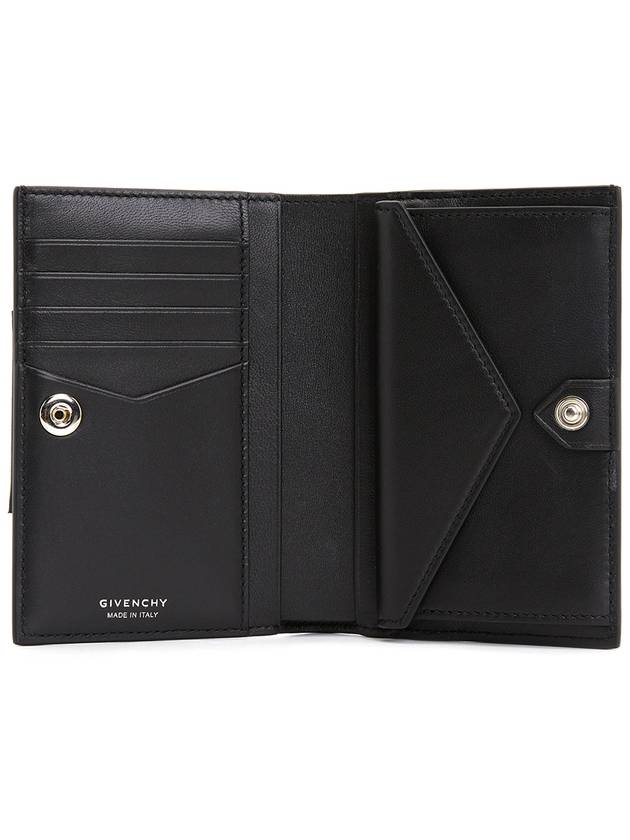 Antigona Box Leather Half Wallet Black - GIVENCHY - BALAAN 5