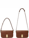 Grace Baguette Shoulder Bag Brown - A.P.C. - BALAAN 8