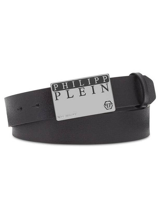 Men's Leather Belt FAAA MVA0698 PLE010N - PHILIPP PLEIN - BALAAN 1