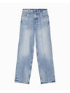 Jeans 90S Denim Straight Jeans Light Blue - CALVIN KLEIN - BALAAN 1