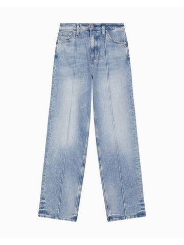 Jeans 90S Denim Straight Jeans Light Blue - CALVIN KLEIN - BALAAN 1