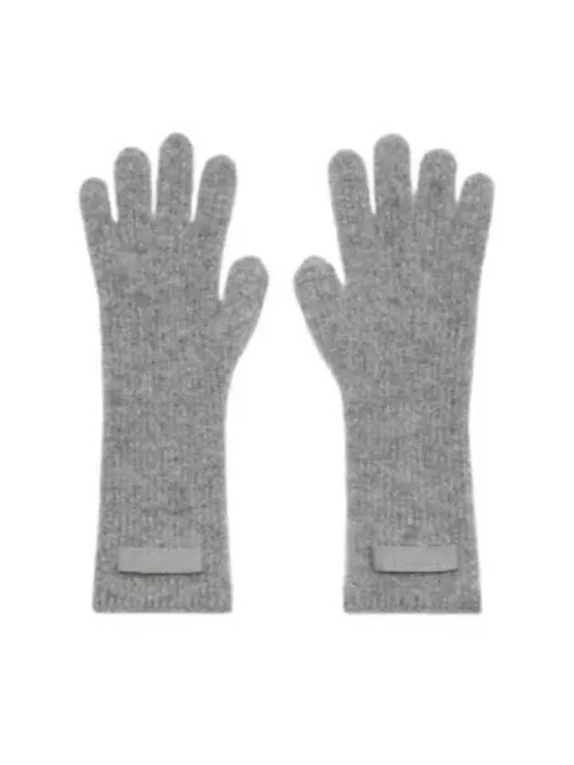 The Gros Grain Gloves Dark Grey - JACQUEMUS - BALAAN 2