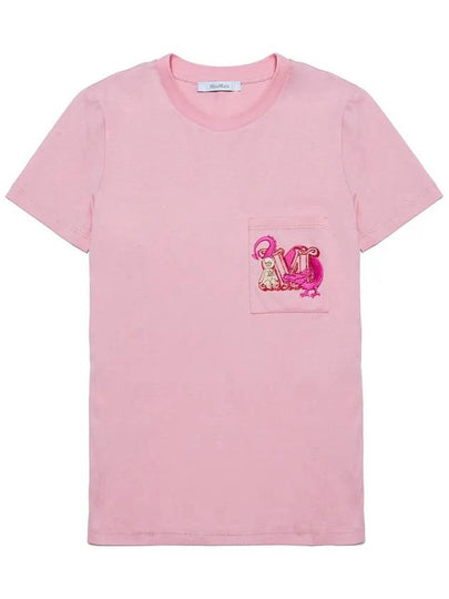 Elmo cotton t shirt pink 007 - MAX MARA - BALAAN 2