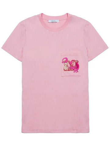 Elmo cotton t shirt pink 007 - MAX MARA - BALAAN 1