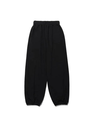 Wide Training Pants Black - TAILOR STUDIO - BALAAN 1