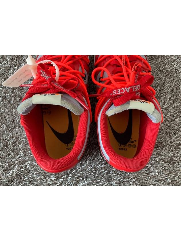 X Off White Dunk Low University Red 6 5 255 - NIKE - BALAAN 6