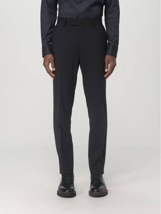 Boss Straight Pants 50521634 001 Black - HUGO BOSS - BALAAN 1