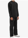 ACWMW041 BLACKPocket long sleeve black sweatshirt - A-COLD-WALL - BALAAN 5