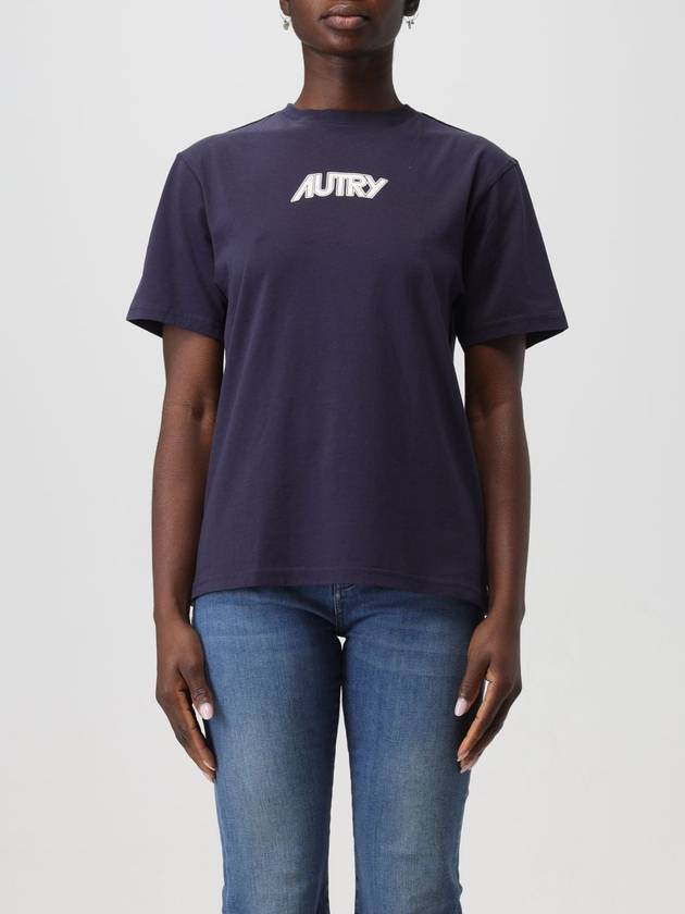 T-shirt Autry in cotone con logo - AUTRY - BALAAN 1