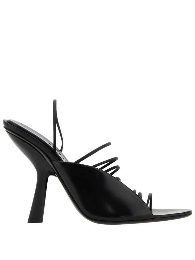 Salvatore Ultrafin Mini Straps Sandals Black - SALVATORE FERRAGAMO - BALAAN 2