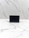 Tiny Monogram Shiny Leather Card Case Black - SAINT LAURENT - BALAAN 4